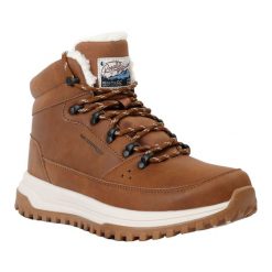 Buty Damskie Sherbourne. Brązowe trekkingi Regatta, bez wzorów, z futra, bez zapięcia, trekkingowe. Za 305.99 zł.