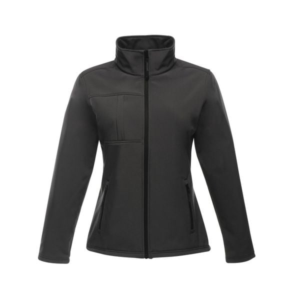 Kurtka Damska Octagon II Soft Shell. Czarne kurtki Regatta, xl, bez wzorów, bez kaptura. Za 191.99 zł.