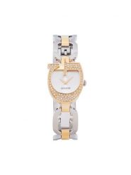 Guess Zegarek Gia GW0683L6 Srebrny. Szare, analogowe zegarki Guess, srebrne. Za 939.99 zł.