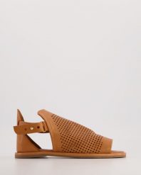 SANDAŁY Z CHOLEWKĄ 35422302 COCONUT. Sandały Venezia, bez wzorów, ze skóry, bez obcasa, bez zapięcia. Za 239.00 zł.