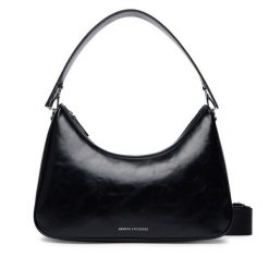 Torebka Armani Exchange. Czarne torebki klasyczne Armani Exchange, bez wzorów, klasyczne, bez dodatków. Za 589.99 zł.