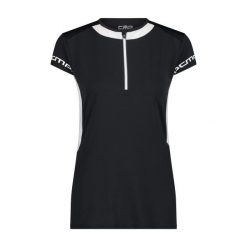 Damska koszulka z półgolfem CMP. Szare t-shirty sportowe CMP, xs, bez wzorów, bez ramiączek, trekkingowe. W wyprzedaży za 121.25 zł.