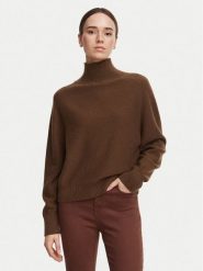 Marella Golf Torre 2623366335 Brązowy ciemny Regular Fit. Brązowe swetry Marella, m, bez wzorów, z wełny, bez ramiączek. Za 1,159.00 zł.