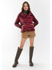 Northwood Kurtka zimowa "Daisy" w kolorze bordowym rozmiar: S. Czerwone kurtki Northwood, na zimę, s, bez wzorów, z puchu, bez kaptura. Za 173.99 zł.
