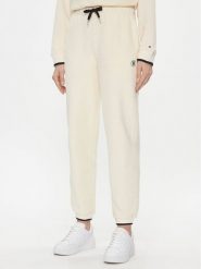 Tommy Hilfiger Spodnie dresowe WW0WW40602 Écru Regular Fit. Spodnie dresowe Tommy Hilfiger, bez wzorów, z bawełny. Za 749.99 zł.