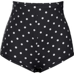 Figi bikini, szybko schnące bonprix czarno-biały w kropki. Bikini marki bonprix. Za 49.99 zł.
