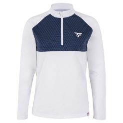 Bluza damska Tecnifibre Thermo Pro. Białe bluzy TECNIFIBRE, bez wzorów, sportowe, bez ramiączek, bez kaptura. Za 349.00 zł.