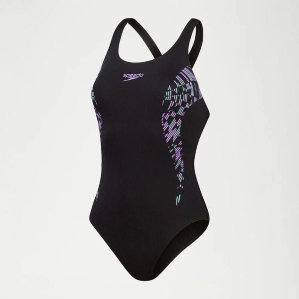 Strój Kąpielowy Speedo Muscleback – Granatowy / Wielokolorowy – Rozmiar 32. Fioletowe stroje jednoczęściowe Speedo, bez wzorów, sportowe. Za 1,040.07 zł.