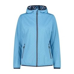Kurtka przeciwdeszczowa damska z kapturem CMP. Niebieskie kurtki przeciwdeszczowe CMP, xl, bez wzorów, z kapturem, trekkingowe. Za 423.50 zł.