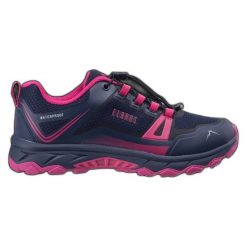 Buty Elbrus Ergides Wp 92800657411 niebieskie. Niebieskie buty trekkingowe z gumy, bez zapięcia. Za 366.98 zł.