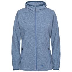 Bluza damska z kapturem Trespass Jennings B. Niebieskie bluzy Trespass, m, bez wzorów, z materiału, z kapturem, trekkingowe. Za 102.70 zł.