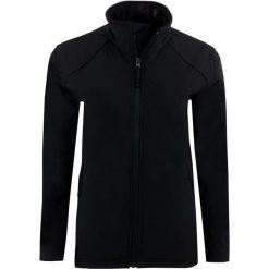 Damska kurtka Softshell Uniwear w kolorze czarnym. Czarne kurtki przejściowe sportowe ZUMBA WEAR, m, bez wzorów, z elastanu, bez kaptura, na jogę i pilates. Za 214.99 zł.