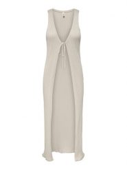 ONLY Kardigan Meddi 15347887 Beżowy Regular Fit. Brązowe swetry ONLY, m, bez wzorów, z syntetyku, bez ramiączek. Za 129.99 zł.