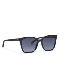 Okulary przeciwsłoneczne Tommy Hilfiger. Czarne okulary przeciwsłoneczne Tommy Hilfiger, bez wzorów. Za 459.99 zł.