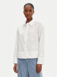 Munthe Koszula Kaseia 252103225229 Écru Regular Fit. Koszule Munthe, bez wzorów, z bawełny, bez kołnierzyka, bez ramiączek. Za 759.99 zł.