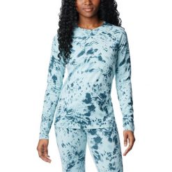 Bielizna top damska Columbia Omni-Heat Infinity Knit Crew. Niebieskia bielizna termoaktywna damska Columbia, bez wzorów, bez ramiączek, omni-heat (columbia). Za 359.00 zł.