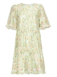 MOSS COPENHAGEN Sukienka "Sandaya" w kolorze zielonym rozmiar: XL. Zielone sukienki Moss Copenhagen, xl, bez wzorów, bez kołnierzyka, bez ramiączek, midi. Za 140.53 zł.