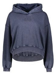 GAP Bluza w kolorze granatowym rozmiar: XS. Niebieskie bluzy GAP, xs, bez wzorów, z kapturem. Za 214.95 zł.