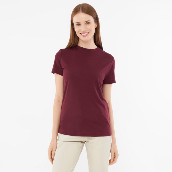 T-shirt damski VIKING Salen Lady Merino. Brązowe t-shirty sportowe Viking, xl, bez wzorów, bez ramiączek. Za 184.64 zł.