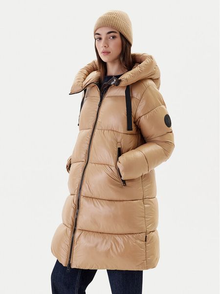 Save The Duck Kurtka zimowa D45510W LOVE21 Beżowy Regular Fit. Brązowe kurtki Save the duck, na zimę, bez wzorów, z syntetyku, bez kaptura. Za 1,049.00 zł.