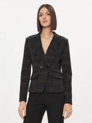 Please Marynarka J0IPCGO000 Czarny Regular Fit. Czarne marynarki i żakiety Please, m, bez wzorów, z bawełny, bez ramiączek. Za 339.99 zł.