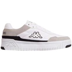 Buty Kappa Ayce W 243236 1016 białe szare. Białe buty treningowe Kappa, bez wzorów, z syntetyku, bez zapięcia. Za 201.15 zł.