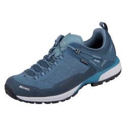 Buty trekkingowe damskie Meindl Top Trail. Niebieskie buty trekkingowe MEINDL, z materiału, bez zapięcia. Za 1,118.00 zł.