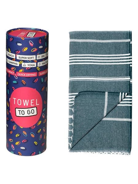 Samimi Chusta hammam w kolorze granatowym - 180 x 100 cm rozmiar: onesize. Niebieskie chusty Samimi, bez wzorów, z bawełny. Za 83.62 zł.