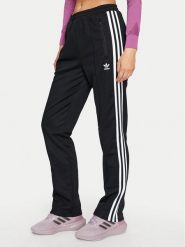 Adidas Spodnie dresowe Beckenbauer IW3171 Czarny Regular Fit. Czarne spodnie dresowe adidas, bez wzorów, z bawełny. Za 199.99 zł.