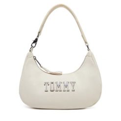 Torebka Tommy Jeans. Brązowe torebki klasyczne Tommy Jeans, bez wzorów, z jeansu, klasyczne, bez dodatków. Za 259.99 zł.