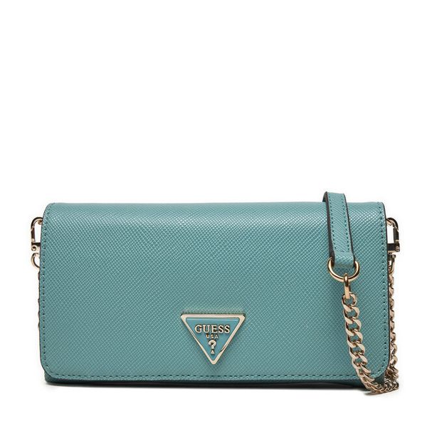 Torebka Guess. Czarne listonoszki Guess, z aplikacjami, bez dodatków. Za 234.99 zł.