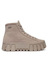 Tommy Jeans Trzewiki Tjw Platform Sneaker Mc Wl EN0EN03134 Szary. Szare botki Tommy Jeans, bez wzorów, z jeansu, bez obcasa, na płaskiej podeszwie, bez zapięcia. Za 489.99 zł.
