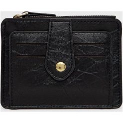 Answear Lab portfel damski kolor czarny. Czarne portfele Answear Lab, bez wzorów, z materiału. W wyprzedaży za 44.99 zł.