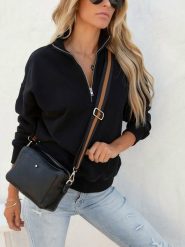 LA Angels Bluza w kolorze czarnym rozmiar: S. Czarne bluzy bez kaptura LA Angels, s, bez wzorów, bez kaptura. Za 149.31 zł.