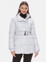 Patrizia Pepe Kurtka puchowa 2O0122/A9M1-W356 Szary Regular Fit. Szare kurtki Patrizia Pepe, m, bez wzorów, z puchu, bez kaptura. Za 1,119.00 zł.