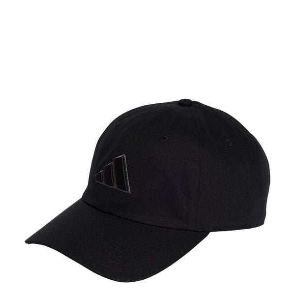 Czapka DAD CAP TONAL LOGO. Czarne czapki z daszkiem adidas, bez wzorów, z bawełny, klasyczne. Za 124.70 zł.