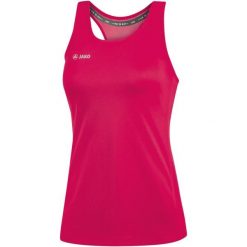 Dziecięcy tank top Jako top Run 2.0. Czerwone topy JAKO, bez wzorów, bez kołnierzyka, bez ramiączek. Za 134.00 zł.
