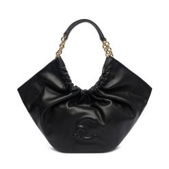 Torebka Coccinelle. Czarne torebki klasyczne Coccinelle, bez wzorów, klasyczne, bez dodatków. Za 1,779.00 zł.