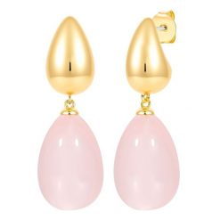 Yokoamii Kolczyki wiszace z mosiadzu w kolorze zlotym z tworzywem sztucznym 1 ct Damski. Żółte kolczyki Yokoamii, sztuczne. Za 139.99 zł.