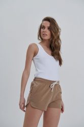 SPODENKI STELLA MACHIATTO M - Flawless. Szorty sportowe Flawless, bez wzorów, z bawełny, trekkingowe. Za 48.00 zł.