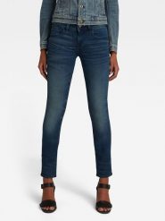 G-Star Dżinsy - Skinny fit - w kolorze niebieskim rozmiar: W26/L28. Niebieskie jeansy G-Star, l, z aplikacjami, klasyczne. Za 189.29 zł.