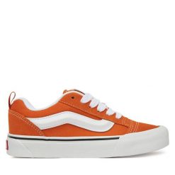 Tenisówki Vans. Brązowe trampki Vans, bez wzorów, bez zapięcia. Za 259.99 zł.