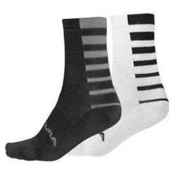 Skarpetki Endura Coolmaxｮ Stripe (x2). Czarne skarpetki ENDURA, bez wzorów. Za 79.99 zł.