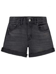 Levi's Kids Szorty dżinsowe w kolorze czarnym rozmiar: 152. Czarne szorty Levi's Kids, z aplikacjami, z bawełny, klasyczne. Za 110.55 zł.