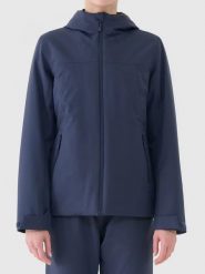 4F Kurtka narciarska w kolorze granatowym rozmiar: XS. Niebieskie kurtki narciarskie 4f, m, bez wzorów, z puchu, bez kaptura, narciarskie. Za 139.54 zł.