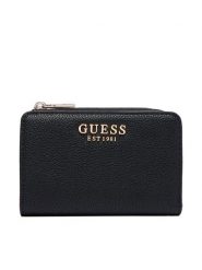 Guess Portfel Laurel SWBG74 59156 Czarny. Czarne portfele Guess, z aplikacjami, ze skóry. Za 264.99 zł.