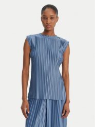 MAX&Co. Bluzka 2616941023200 Niebieski Regular Fit. Niebieskie bluzki MAX&Co., xl, bez wzorów, z syntetyku, bez kołnierzyka, bez ramiączek. Za 449.99 zł.