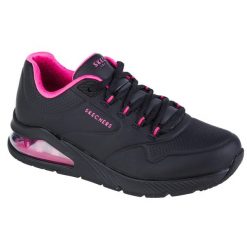 Buty sportowe Sneakersy damskie, Skechers Uno 2 - 2nd Best. Czarne buty sportowe lifestyle Skechers, bez wzorów, z gumy, sportowe, bez zapięcia, skechers sport. Za 349.99 zł.