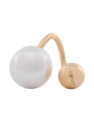 TWINSET Pierścionek Anello 252TA413A Złoty. Żółte pierścionki Twinset, metalowe. Za 419.99 zł.