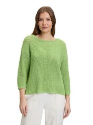 Betty Barclay Sweter w kolorze zielonym rozmiar: 42. Zielone swetry Betty Barclay, bez wzorów, ze splotem, bez ramiączek. Za 130.99 zł.